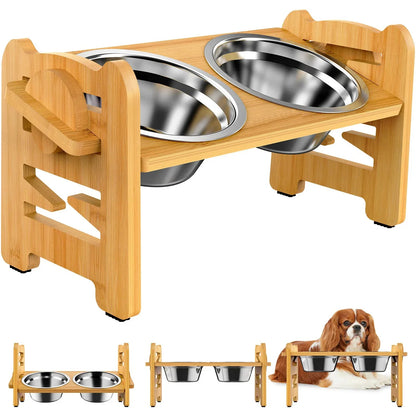 Pat and Pet Emporium | Pet Bowls | Ergonomic Pet Bowl Stand