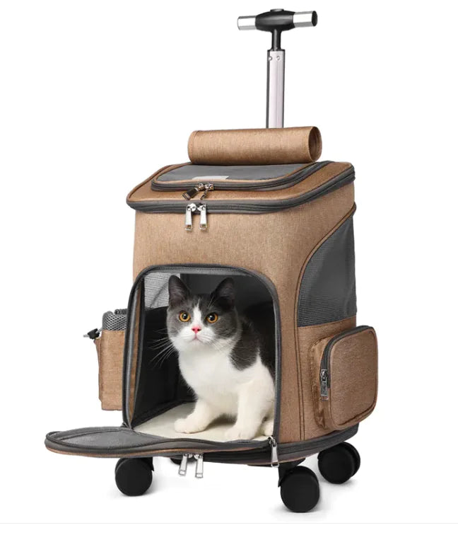 Pat and Pet Emporium | Pet Carriers | Portable Folding Trolley